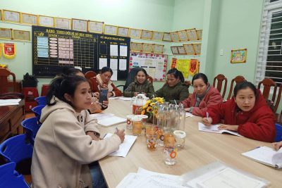 Sinh hoạt chuyên môn. Hướng dẫn GV lập Kế Hoạch