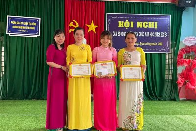 Nhà trường tổ chức hội nghị công chức, viên chức năm học 2022- 2023