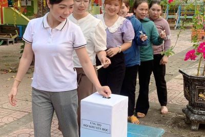 Công tác Hội khuyến học năm học 2022-2023